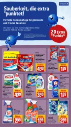 Gazetka promocyjna Rewe - Prospekte - Gazetka - ważna od 19.10 do 19.10.2024 - strona 15 - produkty: aloe vera, Bref, bref power, colorwaschmittel, eis, elle, geschirr, geschirrspülmittel, gin, kraft, LG, maschinenreiniger, megaperls, payback, persil, pril, reiniger, somat, spee, spülmittel, Ti, universal gel, universal megaperls, waschmittel, wc frisch, WC Frisch Kraft Aktiv