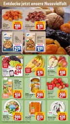 Gazetka promocyjna Rewe - Prospekte - Gazetka - ważna od 19.10 do 19.10.2024 - strona 6 - produkty: aprikose, aprikosen, banane, bananen, beere, beeren, bio, coupon, Datteln, decke, eis, erdbeere, erdbeeren, erdnüsse, jumbo, kokos, kokosnuss, kuchen, möhren, nuss, reis, rewe bio, rote tafeläpfel, salat, Schal, Schale, smoothie, stifte, tafeläpfel, tafeltrauben, Ti, tiefpreis, trauben