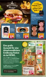 Gazetka promocyjna Rewe - REWE Ihr Kaufpark - Gazetka - ważna od 21.05 do 21.05.2022 - strona 10 - produkty: aktionspreis, bacon, Bau, beef, bio, burger, burger buns, drink, eis, ente, Falafel, fleisch, hafer, natur, reis, rewe bio, rind, rindfleisch, ring, rwe, sac, sauce, senf, Speck, Ti, zucker