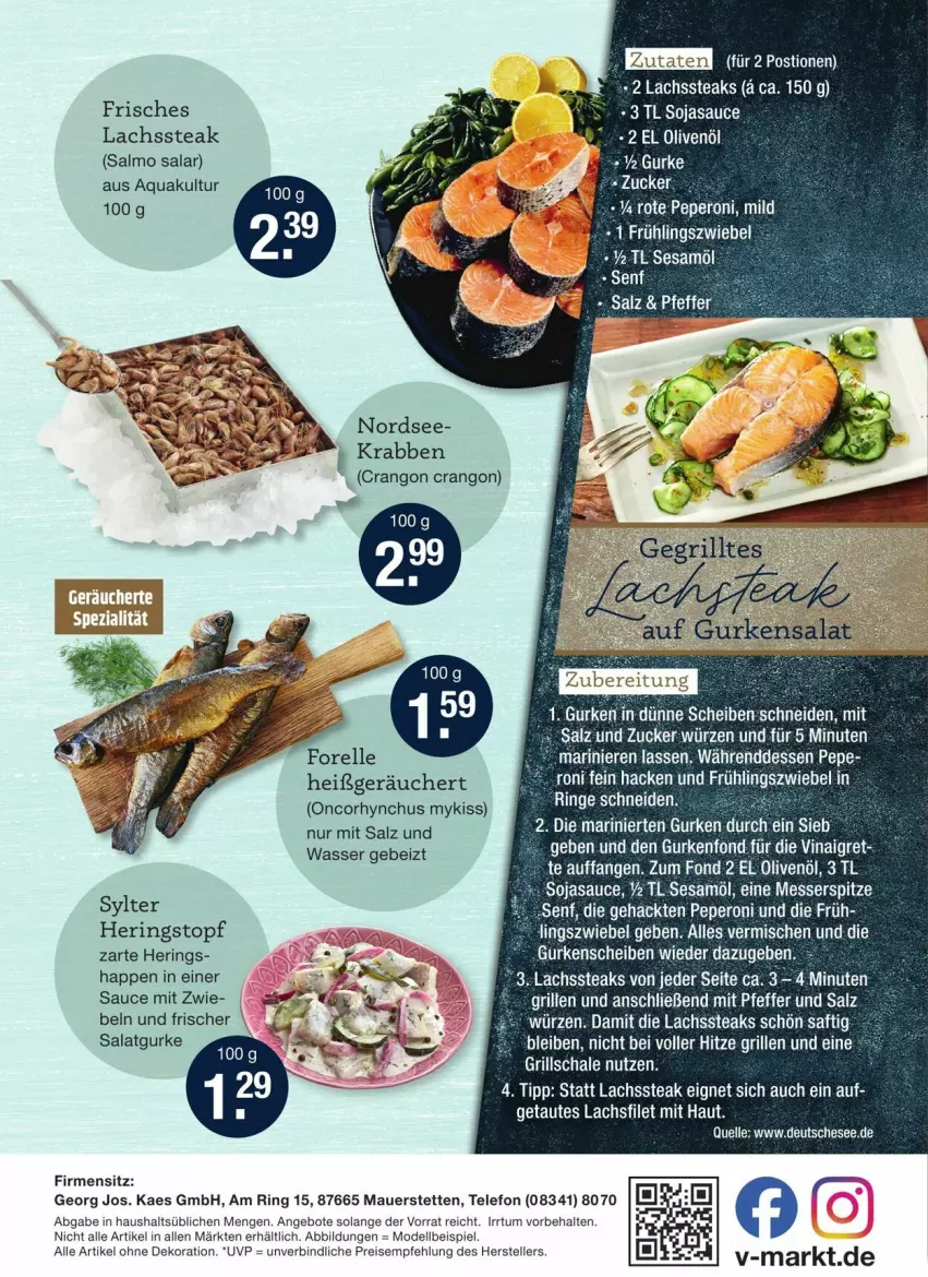 Aktueller Prospekt Vmarkt - Prospekte - von 24.07 bis 06.08.2025 - strona 2 - produkty: alle artikel ohne dekoration, angebot, angebote, aqua, auer, dekoration, dell, eis, elle, ente, filet, grill, gurke, gurken, gurkensalat, hering, Herings, kaes, lachs, lachsfilet, messer, Mode, Nordsee, olive, oliven, olivenöl, peperoni, Peroni, pfeffer, reis, ring, saft, salat, Salatgurke, salz, sauce, Schal, Schale, senf, sesam, Sesamöl, soja, sojasauce, steak, steaks, Sylter, telefon, teller, Ti, topf, wasser, zwiebel