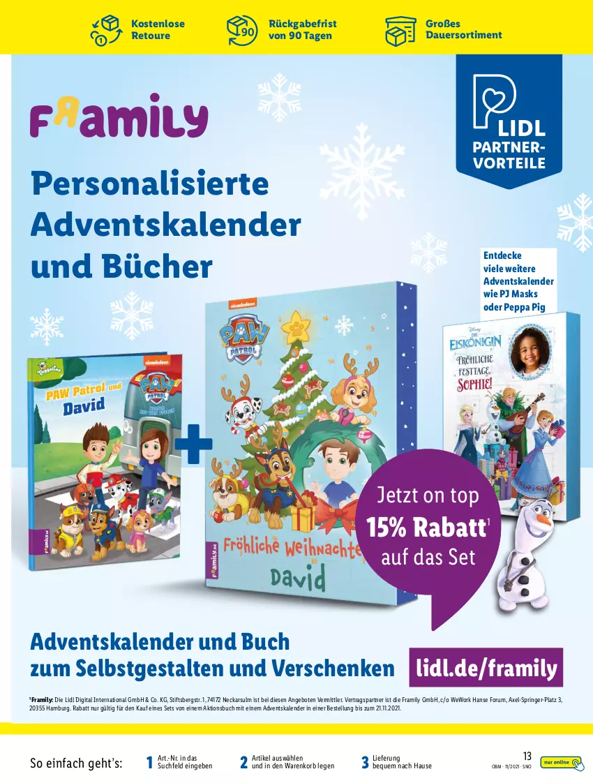 Aktueller Prospekt Lidl - Aktuelle Onlineshop-Highlights - von 01.11 bis 30.11.2021 - strona 13