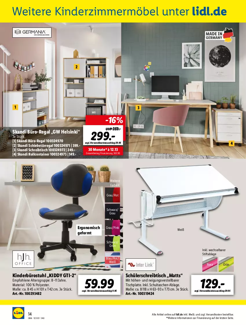 Aktueller Prospekt Lidl - Aktuelle Onlineshop-Highlights - von 01.11 bis 30.11.2021 - strona 14