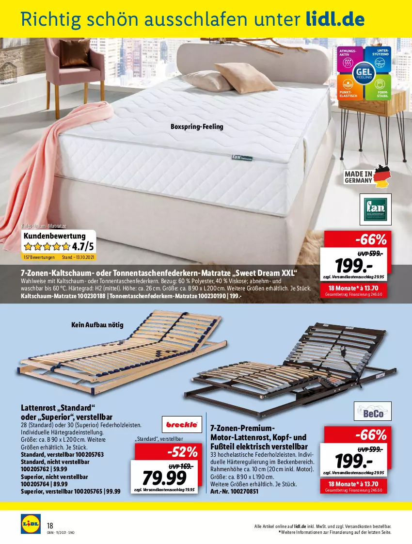 Aktueller Prospekt Lidl - Aktuelle Onlineshop-Highlights - von 01.11 bis 30.11.2021 - strona 18