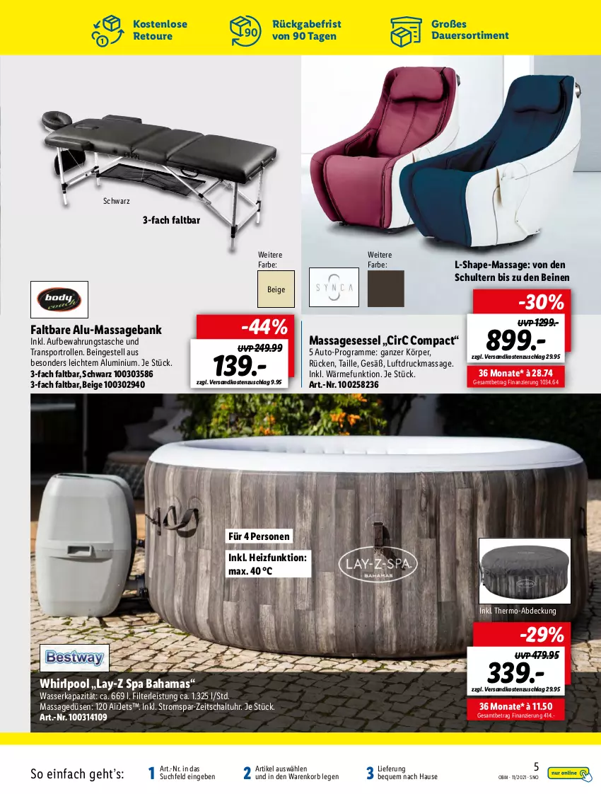 Aktueller Prospekt Lidl - Aktuelle Onlineshop-Highlights - von 01.11 bis 30.11.2021 - strona 5