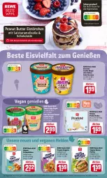 Gazetka promocyjna Rewe - Diese Woche im Angebot! - Gazetka - ważna od 11.06 do 11.06.2022 - strona 14 - produkty: burger, butter, cookie, cookie dough, creme, eis, eiscreme, fisch, fischstäbchen, karamell, kokos, nuggets, peanut butter, rewe beste wahl, rezept, rezepte, salz, schoko, schokolade, Soße, stieleis, Ti, Törtchen