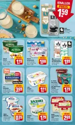 Gazetka promocyjna Rewe - Diese Woche im Angebot! - Gazetka - ważna od 11.06 do 11.06.2022 - strona 9 - produkty: actimel, actimel drink, activia, apostels, arla, danone, danone actimel drink, danone activia, Dr. Oetker, drink, eis, erbsen, gin, grütze, hafer, Haferdrink, Kærgården, lätta, milch, milchreis, Müller, nadler, pudding, reis, Rote Grütze, salat, Ti, zaziki