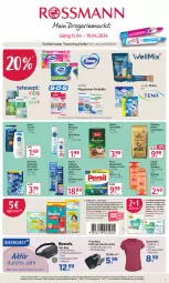 Gazetka promocyjna Rossmann - Prospekte - Gazetka - ważna od 19.04 do 19.04.2024 - strona 1 - produkty: angebot, angebote, aqua, baby-dry, bestpreis, bohne, bürste, coupon, coupons, dallmayr, deo, deo roll-on, deospray, deospray 150 ml, dusche, eier, eis, elle, elvital, Fahrrad, feuchttücher, filterkaffee, handschuhe, kaffee, kraft, LG, magnesium, melitta, nivea, oder deo roll-on, oral-b, pampers, Pants, persil, persil waschmittel, precision clean, prophete, reis, roll-on, schuhe, shampoo, shirt, Soda, sodastream, Sport, spülung, teller, Ti, tücher, vita, waschmittel, wc frisch, WC Frisch Kraft Aktiv, WC-Steine, windeln, zahnbürste