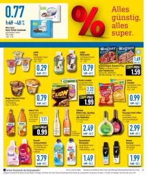 Gazetka promocyjna Diska - Prospekte - Gazetka - ważna od 23.12 do 23.12.2023 - strona 2 - produkty: aktionspreis, alkohol, Becher, beutel, brillant sekt, cerealien, chips, deka, deo, deospray, eis, elsässer art, feinwaschmittel, flammkuchen, flasche, froop, gin, kuchen, Kuschelweich, lamm, lorenz, maggi, milch, Müller, müller froop, müllermilch, nuss, Ofen, original wagner, perwoll, pizza, reis, rexona, ritter, ritter sport, saft, schoko, schokolade, sekt, söhnlein, Sport, steinofen, steinofen pizza, terrine, Ti, wagner, waschmittel, weichspüler, wein, ZTE