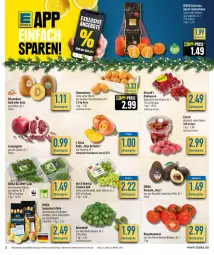 Gazetka promocyjna Diska - Prospekte - Gazetka - ważna od 23.12 do 23.12.2023 - strona 3 - produkty: aktionspreis, apfel, avocado, beere, beeren, bio, deka, edeka bio, eimer, eis, grana, granatapfel, himbeer, himbeere, himbeeren, Kaki, kartoffel, kartoffeln, kiwi, LG, nuss, Rana, reis, rispentomaten, rosen, Rosenkohl, salat, speisekartoffeln, Ti, tomate, tomaten, trauben