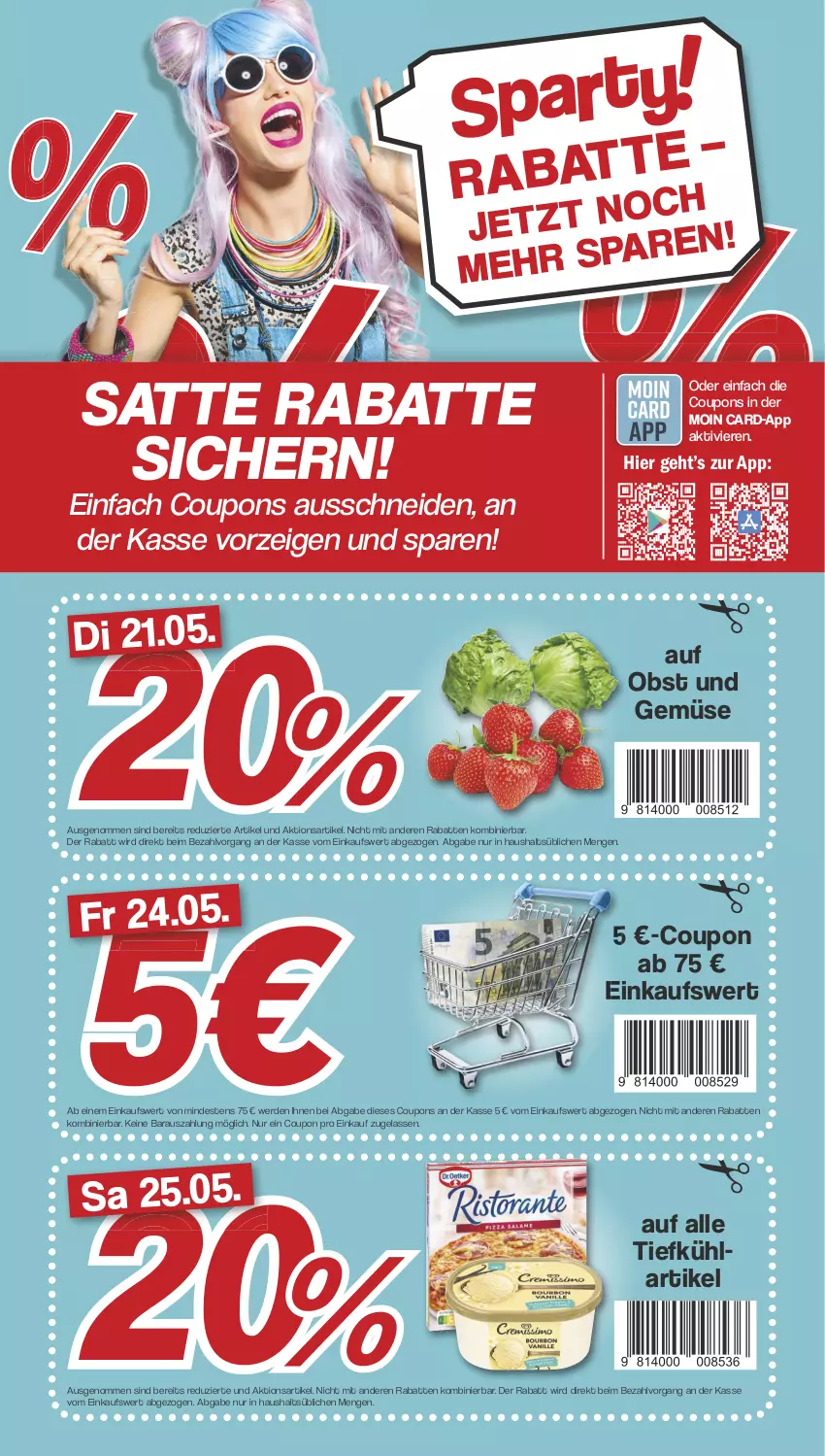 Aktueller Prospekt Famila - Prospekte - von 21.05 bis 25.05.2024 - strona 3 - produkty: coupon, coupons, erde, obst, Obst und Gemüse, Ti, und gemüse