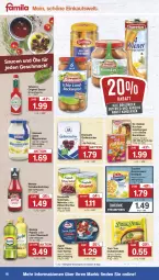 Gazetka promocyjna Famila - Prospekte - Gazetka - ważna od 25.05 do 25.05.2024 - strona 16 - produkty: böklunder, bonduelle, bonduelle goldmais, Dr. Oetker, eintöpfe, eis, elle, erde, filet, filets, flasche, früchte, gelierzucker, gin, Goldmais, gutfried, hering, homann, hülsenfrüchte, ketchup, Konserven, kuchen, leine, mac, mais, mayonnaise, mazola, nudel, nudeln, pflanze, pflanzen, Pflanzenöl, rapsöl, reis, ring, salat, sauce, saucen, senf, tabasco, Ti, tomate, tomaten, tomatenketchup, wurst, Yo, Yum Yum, ZTE, zucker