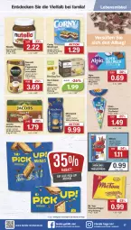 Gazetka promocyjna Famila - Prospekte - Gazetka - ważna od 25.05 do 25.05.2024 - strona 17 - produkty: ACC, alpia, beutel, bio, Blüte, caffe, Cap, cappuccino, chia, cin, corny, creme, decke, eis, ente, jacobs, kräuter, latte, latte macchiato, lebensmittel, LG, mac, macchiato, mikado, mövenpick, müsli, Müsliriegel, Nescafé, nescafé gold, nuss, nuss-nougat-creme, nutella, Pick Up!, reis, riegel, schoko, schokolade, tee, Ti, ZTE