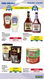 Gazetka promocyjna Metro - Wochen-Angebote Gastro - Gazetka - ważna od 14.06 do 14.06.2025 - strona 12 - produkty: angebot, barbecue, chips, coupon, drink, eis, energy drink, filterkaffee, flasche, getränk, getränke, granini, heinz, kaffee, kartoffel, kartoffelchips, ketchup, mayonnaise, melitta, mondamin, oro di parma, Palette, pizza, red bull, reis, saft, sauce, saucen, Ti, tiefpreis, tomato ketchup, Yo