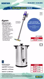 Gazetka promocyjna Metro - Wochen-Angebote Gastro - Gazetka - ważna od 14.06 do 14.06.2025 - strona 16 - produkty: akku, angebot, auer, auto, beleuchtung, bürste, Dyson, eis, elle, ente, Glastür, Intel, kaffee, kaffeemaschine, kraft, kühlschrank, mac, Metro, metro gastro, reis, Schrank, sonderposten, staubsauger, tasse, teller, Ti, Tiere, tisch
