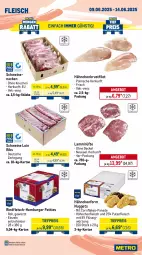 Gazetka promocyjna Metro - Wochen-Angebote Gastro - Gazetka - ważna od 14.06 do 14.06.2025 - strona 3 - produkty: angebot, beef, brustfilet, burger, decke, Deckel, eis, filet, flakes, fleisch, gewürz, hähnchenbrust, hähnchenbrustfilet, Hähnchenfleisch, hamburger, Kette, lachs, lamm, Metro, nuggets, pute, Putenfleisch, reis, rind, rinder, Rindersteak, rindfleisch, roastbeef, schwein, schweine, schweinefilet, Schweinelachs, schweinenacken, steak, steakhüfte, Ti, tiefpreis, wein, weine
