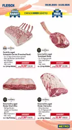 Gazetka promocyjna Metro - Wochen-Angebote Gastro - Gazetka - ważna od 14.06 do 14.06.2025 - strona 4 - produkty: Abtei, angebot, angebote, aqua, eis, elle, entrecôte, filet, fisch, fische, Fischer, fischtheke, fleisch, forelle, frischfisch, garnelen, gewürz, kabeljaufilet, Metro, natur, reis, rel, rind, rinder, Rinderrippen, Rippen, saft, Schere, schnitten, scholl, schwein, schweine, steak, teppich, Ti, tiefpreis, wein, weine, Wild