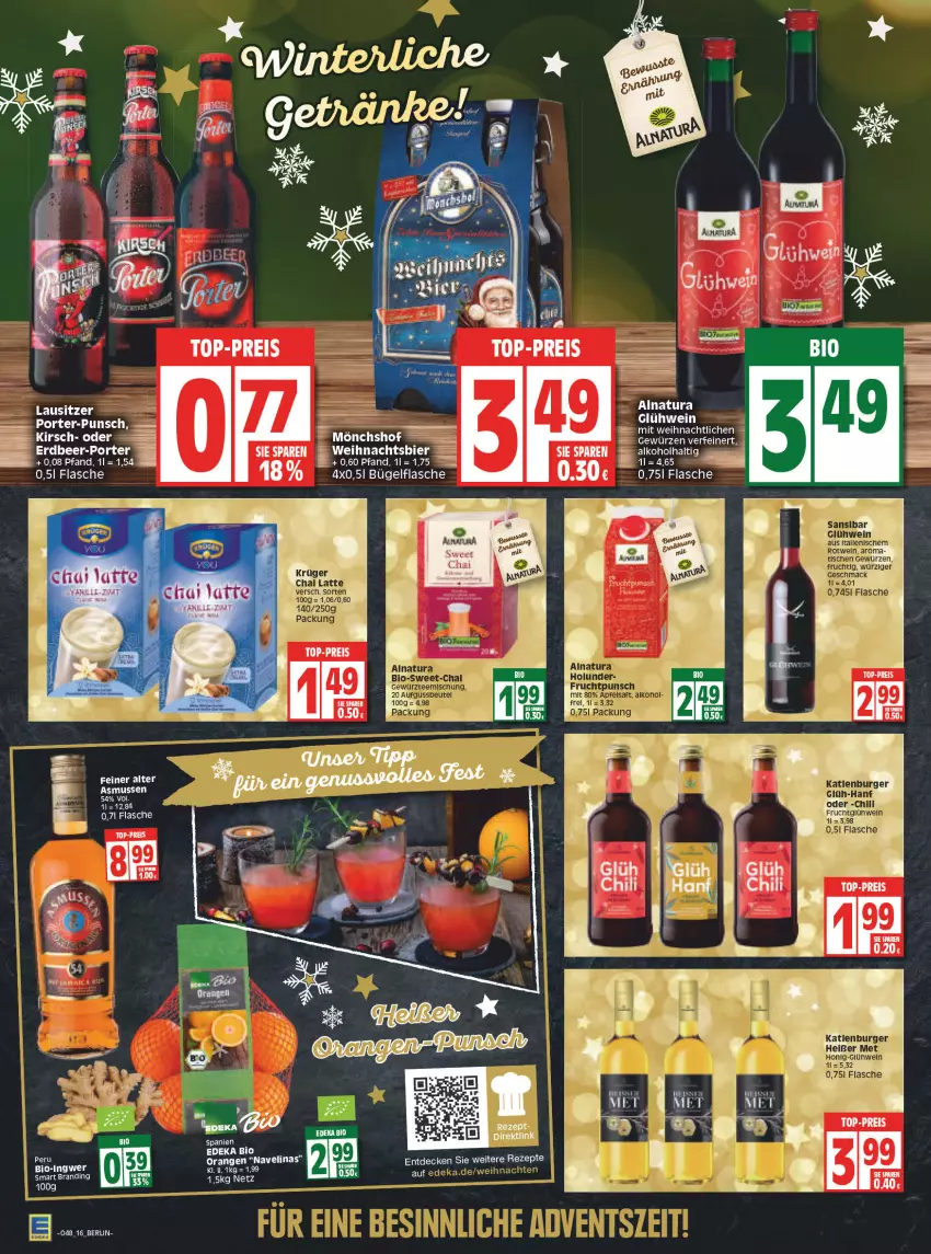 Aktueller Prospekt Edeka - Angebote der Woche - von 29.11 bis 04.12.2021 - strona 18