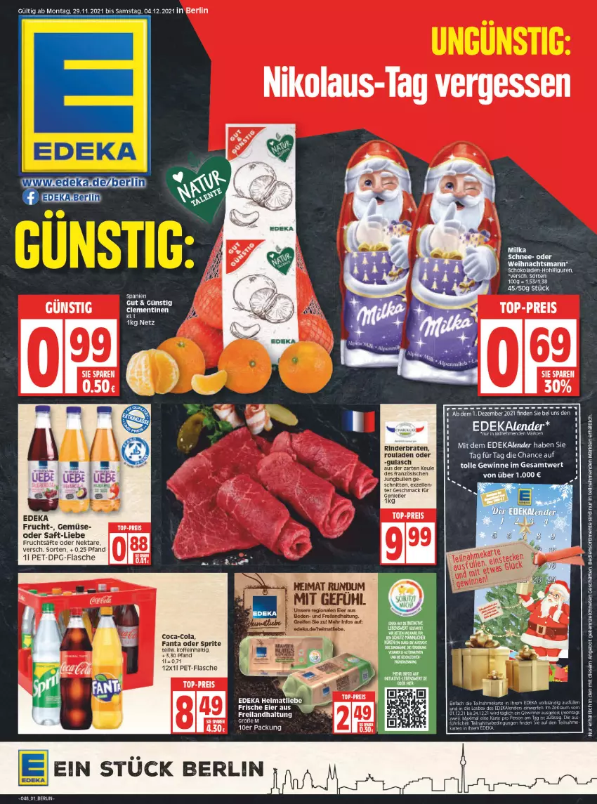 Aktueller Prospekt Edeka - Angebote der Woche - von 29.11 bis 04.12.2021 - strona 3