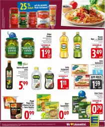 Gazetka promocyjna Edeka - Prospekte - Gazetka - ważna od 14.03 do 14.03.2026 - strona 11 - produkty: beutel, brot, deka, elle, essig, feinschmecker, flasche, gurke, gurken, keimöl, knäckebrot, knorr, Kühne, maggi, mazola, natives olivenöl, olive, oliven, olivenöl, pasta, sauce, suppe, suppen, suppenliebe, teller, Ti, wasa