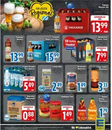 Gazetka promocyjna Edeka - Prospekte - Gazetka - ważna od 14.03 do 14.03.2026 - strona 5 - produkty: adelholzener, Alwa, Autan, bernbacher, beutel, brunnen, develey, eis, eistee, elle, flasche, franken brunnen, Hausmacher, Holz, lebensmittel, LG, mac, mayonnaise, mehl, mineralwasser, nudel, Paula, paulaner, reis, sauce, schorle, senf, tee, wasser, Weißwurst, weizenmehl, wurst, Yo, ZTE