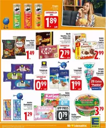 Gazetka promocyjna Edeka - Prospekte - Gazetka - ważna od 14.03 do 14.03.2026 - strona 9 - produkty: beutel, bonbons, deka, eis, eiskonfekt, frucht, fruchtgummi, haribo, katjes, Kinder, kitkat, lindt, lion, mentos, reis, schoko, schokolade, smarties, Ti, Yo