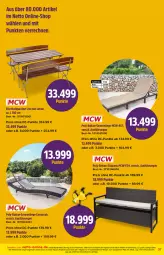 Gazetka promocyjna Netto Marken-Discount - Online-Angebote April - Gazetka - ważna od 30.04 do 30.04.2022 - strona 37 - produkty: angebot, Bank, bier, eis, garnitur, Liege, ndk, reis, sitzbank, sonnenliege, Ti, tisch, versandkostenfrei, ZTE