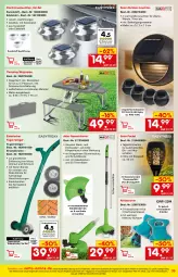 Gazetka promocyjna Netto Marken-Discount - Online-Angebote April - Gazetka - ważna od 30.04 do 30.04.2022 - strona 39 - produkty: akku, angebot, auto, blume, blumen, Brei, bürste, bürsten, edelstahl, eis, elle, Kraut, lamm, Leuchte, leuchten, ndk, rasen, rasentrimmer, reiniger, reis, Ria, rwe, Schal, sonnenschirm, Sonnenschirmhalter, Ti, tisch, versandkostenfrei, werkzeug, ZTE