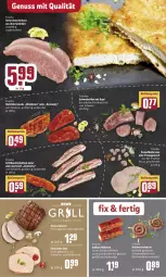 Gazetka promocyjna Rewe - Diese Woche im Angebot! - Gazetka - ważna od 14.05 do 14.05.2022 - strona 4 - produkty: aktionspreis, Bau, bauchscheiben, braten, bratwurst, eis, filet, fleisch, Garten, geback, gewürz, grill, Grillbauch, gulasch, Holz, holzfällersteaks, Käse, kräuter, kräutern, krustenbraten, natur, nuss, pute, reis, rind, rindfleisch, schinken, schnitten, schnitzel, schwein, schweine, schweinefilet, schweinefleisch, schweineschnitzel, steak, steaks, Ti, tuc, wein, weine, wurst, ZTE