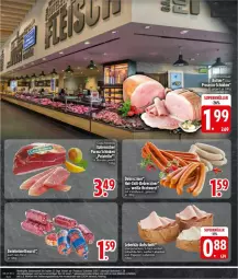 Gazetka promocyjna Edeka - Prospekte - Gazetka - ważna od 26.10 do 26.10.2024 - strona 14 - produkty: Abtei, aufschnitt, butter, deka, ecco, eis, fleisch, Kalbfleisch, leberkäs, mit kalbfleisch, peperoni, Peroni, prosecco, reis, schinken, Ti, ZTE