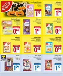 Gazetka promocyjna Edeka - Prospekte - Gazetka - ważna od 26.10 do 26.10.2024 - strona 17 - produkty: Becher, beutel, creme, deka, dessert, desserts, dessertsauce, eis, elle, gelatine, gelee, haselnuss, Hefe, kokos, kuchen, marzipan, mehl, mikrowelle, müsli, natur, nuss, rwe, sahne, sauce, saucen, schlagsahne, Ti, torte, weizenmehl, würfel, zucker