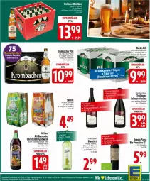 Gazetka promocyjna Edeka - Prospekte - Gazetka - ważna od 26.10 do 26.10.2024 - strona 21 - produkty: beck's, bio, de blancs, deutschlandcard, doppio passo, erdinger, flasche, Glühwein, Kinder, krombache, krombacher, merl, merlot, passo, pils, primitivo, riesling, schwarzriesling, tee, Ti, trolli, trollinger, wein