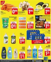 Gazetka promocyjna Edeka - Prospekte - Gazetka - ważna od 26.10 do 26.10.2024 - strona 27 - produkty: auer, avocado, Bau, Bauer, Becher, braun, champignon, champignons, elle, essig, filet, filets, flasche, früchte, joghur, joghurt, kartoffel, lachs, lachsfilet, lachsfilets, lebensmittel, mac, Mantel, möhren, nuss, oettinger, pommes, schauma, shampoo, Softlan, spülung, süßkartoffel-, Süßkartoffel-Pommes, tee, Ti, weichspüler