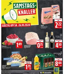 Gazetka promocyjna Edeka - Prospekte - Gazetka - ważna od 26.10 do 26.10.2024 - strona 28 - produkty: Abtei, beutel, deka, flasche, LG, schwein, schweine, schweinerücken, snack, torte, waffeln, wein, weine