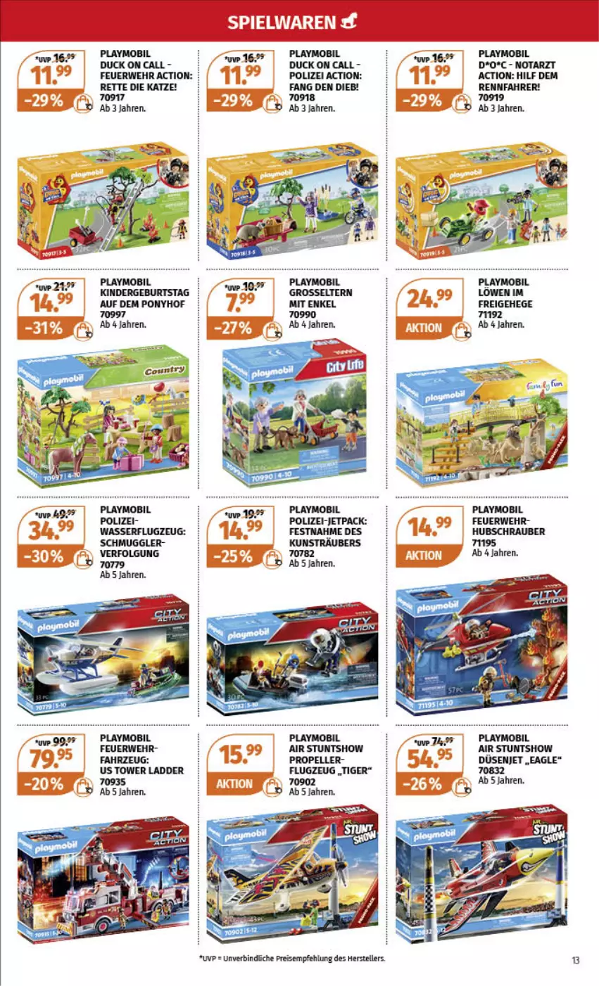 Aktueller Prospekt Mueller - Spielware & Multi-Media - von 13.11 bis 19.11.2022 - strona 13 - produkty: Duck, eis, elle, Kinder, LG, playmobil, reis, rwe, teller, Ti, wasser