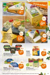 Gazetka promocyjna Tegut - Angebote der Woche - Gazetka - ważna od 24.12 do 24.12.2021 - strona 15 - produkty: angebot, angebote, bavaria blu, Becher, bergader, bio, Bio-Käse, bioland, brie, brot, burger, creme, dekoration, emmentaler, frischkäse, frischkäsezubereitung, Garten, gin, hartkäse, Käse, käsescheiben, kräuter, milch, natur, natura, Ofen, Ofenkäse, Old Amsterdam, Ria, rouge, rougette, schafskäse, schnittkäse, schnittlauch, Ti, tisch, weichkäse