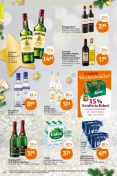 Gazetka promocyjna Tegut - Angebote der Woche - Gazetka - ważna od 24.12 do 24.12.2021 - strona 22 - produkty: adelholzener, alkohol, Alwa, dornfelder, flasche, getränk, getränke, gösser, Holz, irish whiskey, jameson, mineralwasser, natur, natürliches mineralwasser, radler, Retsina, riesling, rotkäppchen, rotwein, sekt, Ti, vodka, volvic, volvic natürliches, wasser, wein, Weißwein, whiskey