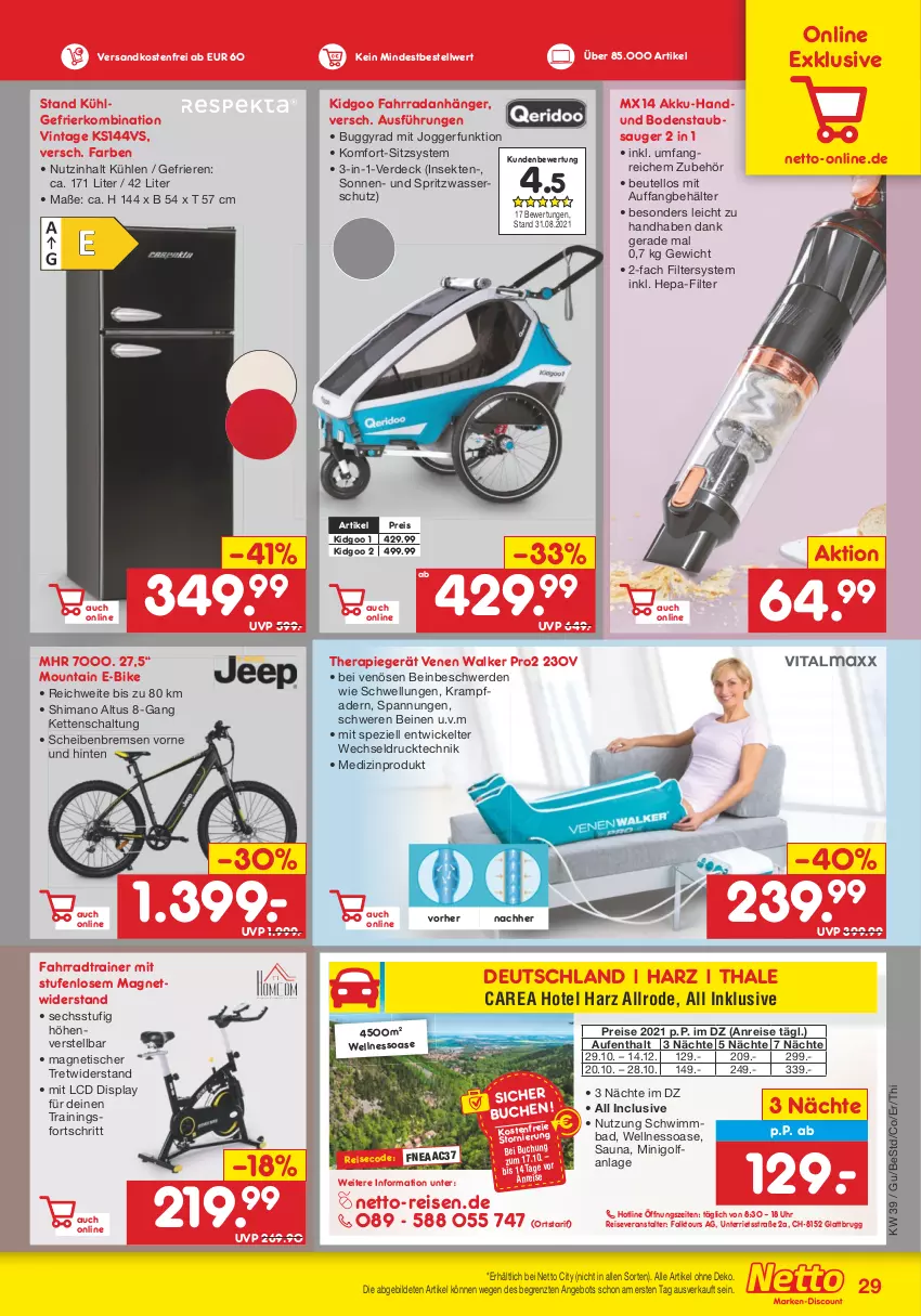 Aktueller Prospekt Netto Marken-Discount - Filial Angebote - von 27.09 bis 02.10.2021 - strona 29