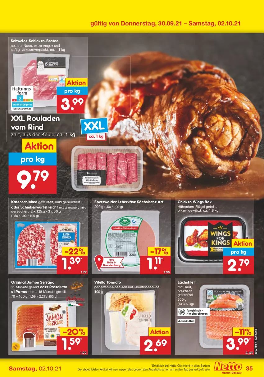 Aktueller Prospekt Netto Marken-Discount - Filial Angebote - von 27.09 bis 02.10.2021 - strona 35