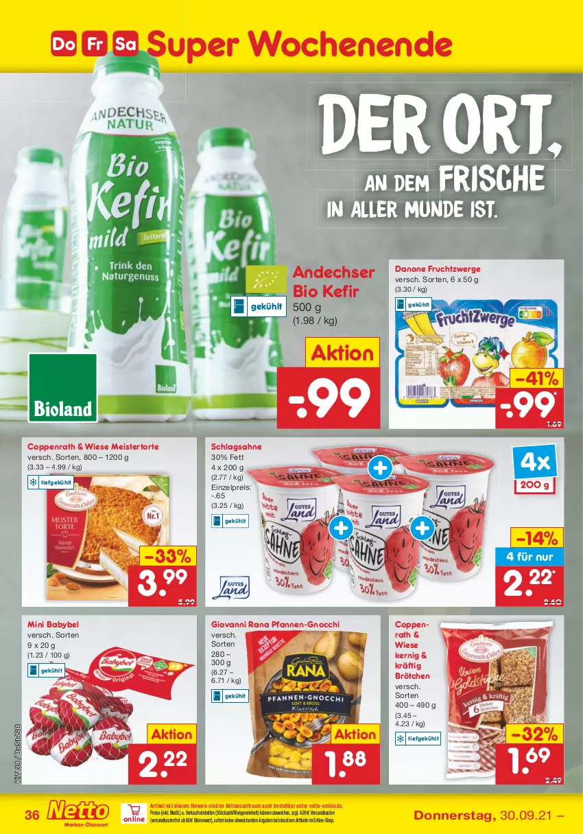 Aktueller Prospekt Netto Marken-Discount - Filial Angebote - von 27.09 bis 02.10.2021 - strona 36