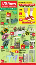 Gazetka promocyjna Thomas Philipps - Gazetka - ważna od 20.04 do 20.04.2024 - strona 1 - produkty: auto, Bad, balkonpflanzen, blume, blumen, eis, Garten, gartenmöbel, goldmarie, Kinder, Kraut, lack, latte, Lobelie, möbel, moskitonetz, petunie, petunien, pflanze, pflanzen, rasen, rasensamen, reis, rind, socken, Sport, sportsocken, stapelstuhl, stuhl, Stühl, Ti, tisch, vorteilspreis, wasser