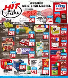 Gazetka promocyjna Hit - Prospekte - Gazetka - ważna od 17.09 do 17.09.2022 - strona 1 - produkty: alkohol, alpenmilch, auer, barilla, Becher, Beemster, bonne maman, braten, brause, bugles, chips, cola, dolce gusto, Doritos, ecco, eis, fassbrause, flammkuchen, flasche, frucht, fruchtsecco, géramont, glasflasche, gouda, haselnuss, holländischer schnittkäse, italienische pasta, joghur, joghurt, joghurt mit der ecke, Käse, konfitüre, kuchen, lamm, landliebe, landmilch, mam, Meister, Mett, milch, milka, milka schokolade, Müller, Nackensteak, nackensteaks, natur, Nescafé, nuss, Ofen, pasta, pesto, pizza, reis, rotkäppchen, sauce, saucen, Schmelzkäse, schnittkäse, schoko, schokolade, schwein, schweine, sekt, steak, steaks, steinofen, steinofen pizza, tafeltrauben, Ti, trauben, wagner, wein, weine, ZTE, zucker