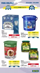Gazetka promocyjna Metro - Wochen-Angebote Gastro - Gazetka - ważna od 17.01 do 17.01.2026 - strona 13 - produkty: angebot, beutel, braten, brötchen, butter, Croissant, eimer, heinz, knorr, Kühne, mac, mayonnaise, mit gemüse, salat, schlemmertöpfchen, Ti, Töpfchen, Vegeta, Yo
