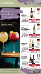 Gazetka promocyjna Metro - Wochen-Angebote Gastro - Gazetka - ważna od 17.01 do 17.01.2026 - strona 15 - produkty: alkohol, angebot, aperitif, bella crema, bohne, citrus, coca-cola, cola, coupon, cuvée, ecco, elle, ente, flasche, frizzante, frucht, früchte, früchten, getränk, getränke, granini, henkel, henkell, henkell sekt, leitz, linsen, mac, melitta, Metro, metro gastro, Palette, perla, prosecco, riesling, saft, schoko, Schokolinsen, sekt, Ti, wein, weine