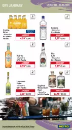 Gazetka promocyjna Metro - Wochen-Angebote Gastro - Gazetka - ważna od 17.01 do 17.01.2026 - strona 16 - produkty: alkohol, angebot, apfel, baileys, Blüte, coupon, desperados, ecco, eis, flasche, frucht, getränk, getränke, gin, gordon, Gordon’s, Havana Club, limo, mac, mionetto, Palette, prosecco, reis, rwe, Ti, tiefpreis, valdo