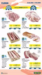 Gazetka promocyjna Metro - Wochen-Angebote Gastro - Gazetka - ważna od 17.01 do 17.01.2026 - strona 3 - produkty: beef, decke, Deckel, eis, filet, fleisch, kasseler, Kette, Kugel, lachs, lamm, Metro, pute, putenbrust, rind, rinder, Rindersteak, roastbeef, schwein, schweine, schweinefilet, Schweinelachs, schweinenacken, steak, steakhüfte, tafelspitz, Ti, wein, weine
