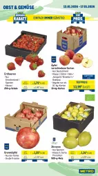 Gazetka promocyjna Metro - Wochen-Angebote Gastro - Gazetka - ważna od 17.01 do 17.01.2026 - strona 8 - produkty: beere, beeren, beutel, cola, eis, erdbeere, erdbeeren, früchte, grana, Granatäpfel, kartoffel, kartoffeln, küche, Küchen, obst, paprika, paprika rot, Rana, reis, rucola, sac, Schal, Schale, Ti, tiefpreis, Weißkohl, würfel, zitrone, zitronen
