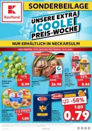 Gazetka promocyjna Kaufland - Spezielle Angebote - Gazetka - ważna od 12.01 do 12.01.2022 - strona 1 - produkty: angebot, angebote, barilla, Becher, bsf, eis, filet, fleisch, getränk, getränke, gutsleberwurst, hartweizen, ilag, Kalbfleisch, leberwurst, LG, medaillons, milch, milchmischgetränke, Müller, müllermilch, reis, rosen, Rosenkohl, rügenwalder, rügenwalder mühle, tee, teewurst, teigwaren, Ti, wurst, ZTE