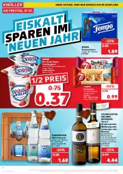 Gazetka promocyjna Kaufland - Spezielle Angebote - Gazetka - ważna od 12.01 do 12.01.2022 - strona 2 - produkty: Alwa, angebot, auer, Bau, Bauer, Becher, Berger, burgunder, creme, Croissant, croissants, eis, elle, frucht, fruchtjoghurt, Garten, grauburgunder, joghur, joghurt, joghurt mild, milch, mineralwasser, qualitätswein, qualitätsweine, reis, riesling, Tasche, taschen, taschentücher, Tempo, Ti, tücher, wasser, wein, weine, Weißburgunder, Weißwein, ZTE