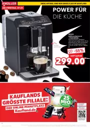 Gazetka promocyjna Kaufland - Spezielle Angebote - Gazetka - ważna od 12.01 do 12.01.2022 - strona 6 - produkty: angebot, auto, bosch, Brühe, kaffee, kaffeevollautomat, küche, LG, milch, milchaufschäumer, Ti, ZTE