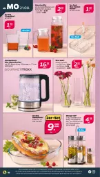 Gazetka promocyjna Netto - Woche 34 - Gazetka - ważna od 26.08 do 26.08.2023 - strona 18 - produkty: auer, Becher, beleuchtung, decke, Deckel, edelstahl, essig, flasche, glas-wasserkocher, Gläser, gourmetmaxx, Karaffe, Kocher, led-beleuchtung, LG, mit led-beleuchtung, pfeffer, Pfefferstreuer, salz, Ti, tisch, Vase, wasser, wasserkocher, ZTE